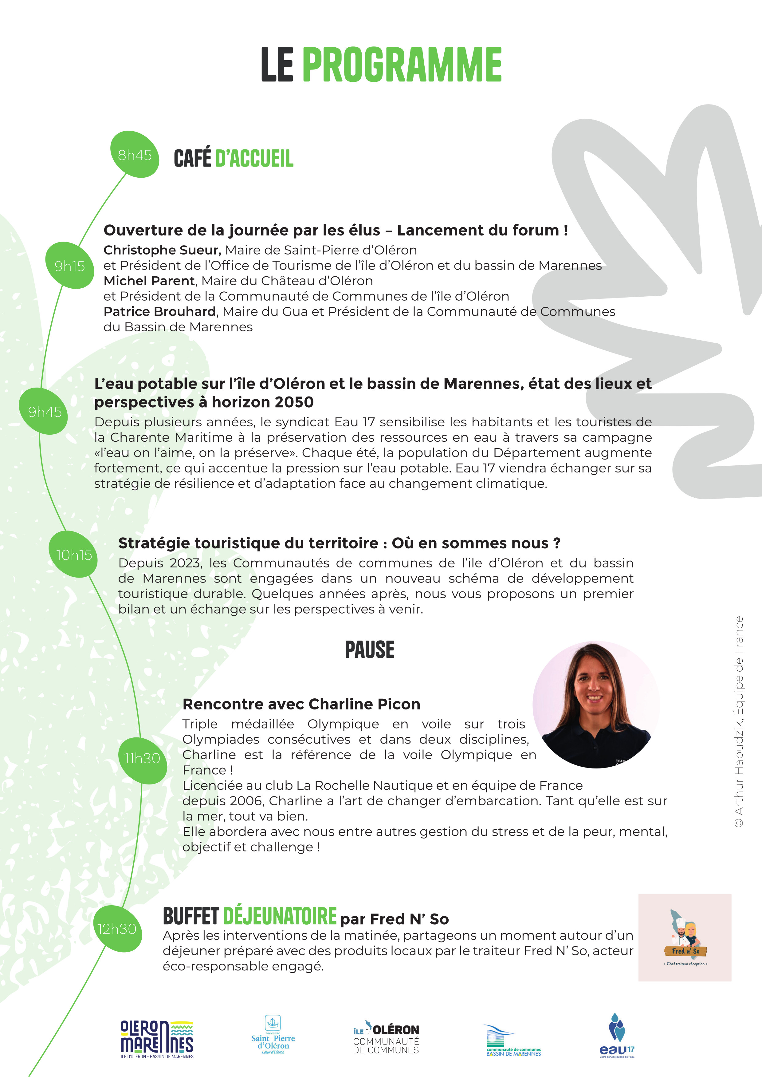 Programme du forum du tourisme durable 2025