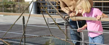 Spaß und Lernen in der Cité de l'Huître (Austernstadt)