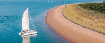 Katamaranfahrt naar Fort Boyard