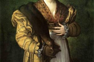 Francesco Mazzola dit Parmigianino ou Parmesan (1503-1540) Portrait d'une jeune femme appelée « Antea », vers 1535