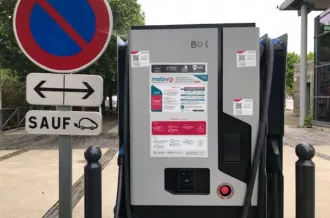 Borne électrique du Château d'Oléron