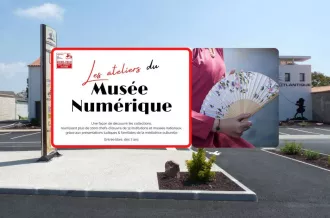 Atelier éventail et découverte des œuvres de Micro-Folie