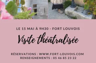Visite matinale théâtralisée et contée à Fort Louvois_Bourcefranc-le-Chapus