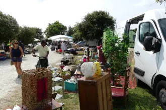 La brocante de juillet