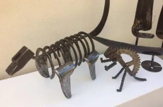 Exposition d'art : Déco Métallerie d'Art (Forge Prison)_Marennes-Hiers-Brouage