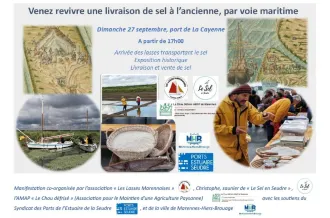 Livraison de sel à l'ancienne_Marennes-Hiers-Brouage