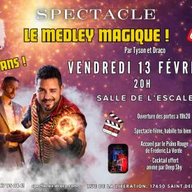 Spectacle "Le Medley magique" avec Tyson et Draco_Saint-Denis-d'Oléron