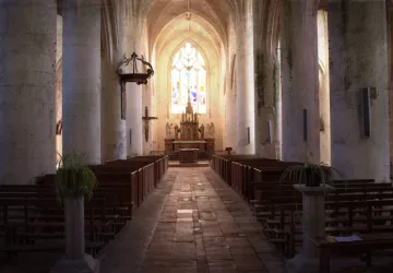 Eglise de St Just Luzac