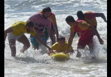 Groupe sauvetage Pôle espoir Rugby