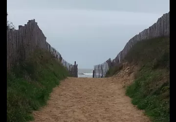 Accès plage
