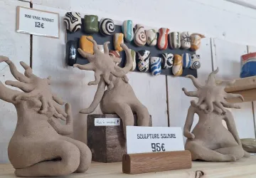 Cabane n°12  - Cabane de Créateurs - Lézards au bord de l'O_Dolus-d'Oléron