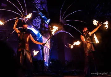 Imoogi - Spectacle art du feu_Saint-Trojan-les-Bains