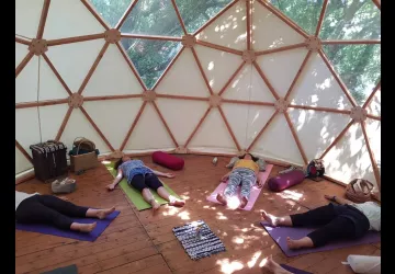 Find Your Tree - Yoga à la plage