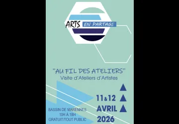 Au fil des ateliers - visite d'ateliers d'artistes_Marennes-Hiers-Brouage