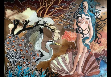 Exposition de peinture Hélène de St-Do et sculpture Robert Berjaud_Saint-Trojan-les-Bains