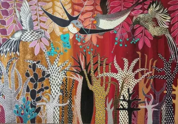 Exposition de peinture Hélène de St-Do et sculpture Robert Berjaud_Saint-Trojan-les-Bains