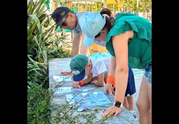P'tit Rallye (4 à 7 ans) de la Plage de Gatseau : chasse au trésor grandeur nature et animée