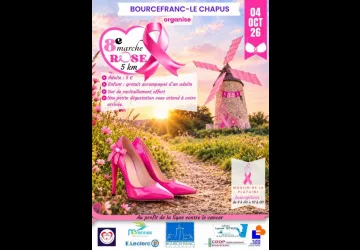 Octobre rose - Marche de 5km à Bourcefranc_Bourcefranc-le-Chapus