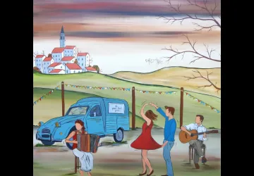 Exposition de peinture Bazoche_Saint-Trojan-les-Bains