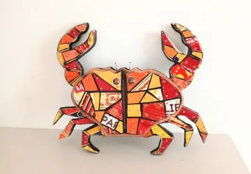 Exposition d'objets décoratifs "La Cabane d’Anatole » et « Poesie Métalik"_Saint-Trojan-les-Bains