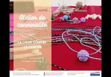 Atelier convialité de la ligue contre le cancer_Saint-Trojan-les-Bains
