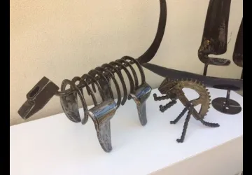 Exposition d'art : Déco Métallerie d'Art (Forge Prison)_Marennes-Hiers-Brouage