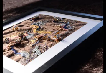 Exposition de broderies d'art contemporaines - Eloise Daycard