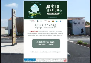 Micro-Folie : Bulles sonores : voyage nature en 8D !_Saint-Georges-d'Oléron