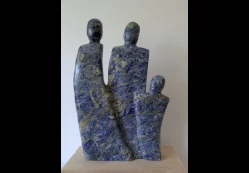 Exposition de sculptures D. Petit_Saint-Trojan-les-Bains