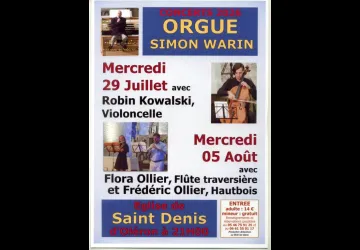 Concert Orgue et Violoncelle